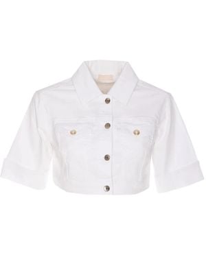 Liu Jo Cropped Jack - Wit