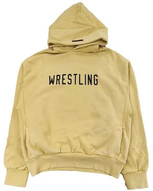 Fear Of God Hoodie mit Slogan-Print - Mettallic