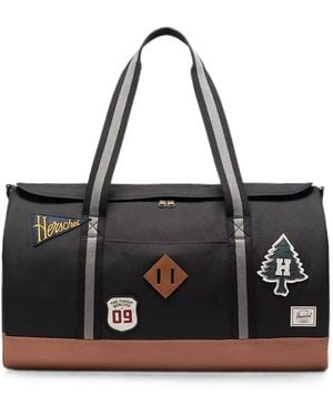 Herschel Supply Co. Herschel Heritage Patch-Detail Duffle Bag - Black