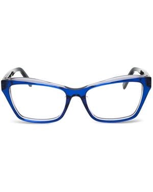 Ferragamo Eyewear Cat-Eye-Frame Glasses - Blue