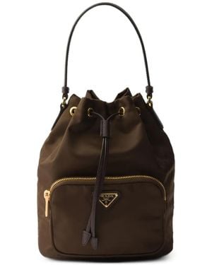 Prada Borsa A Secchiello Duet - Nero