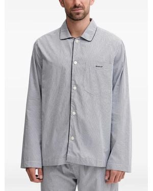 GANT Piped Striped Pyjama - Grey
