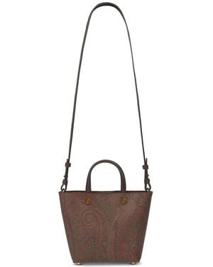 Etro Mini Essential Arnica Bag - White