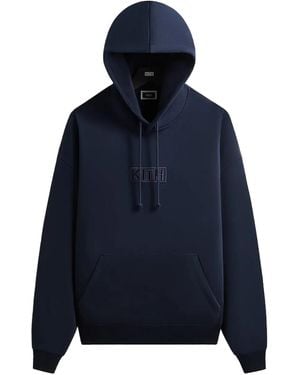 Kith Nelson Logo Hoodie - Blue