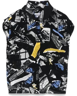 Moschino Viscose Top - Blue