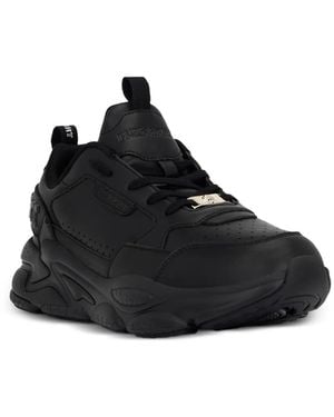 Philipp Plein Ghost X Perforated-Detail Sneakers - Black