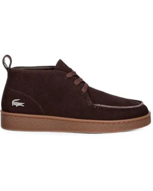 Lacoste Baseshot Chukka Desert Boots - Brown