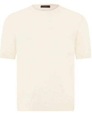 Slowear Crew-Neck Short-Sleeve T-Shirt - White