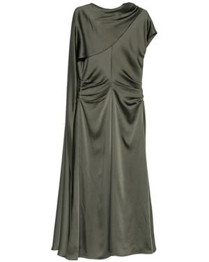 Jonathan Simkhai Asymmetrische Midi-Jurk - Groen