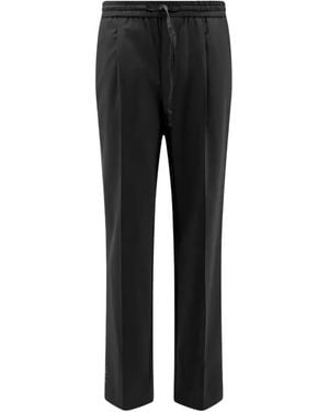 Amaranto Hose Mit Elastischem Bund - Schwarz
