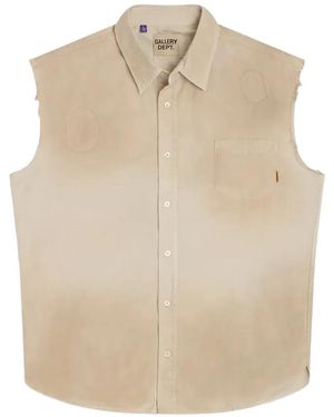 GALLERY DEPT. Marley Sleeveless Shirt - Natural