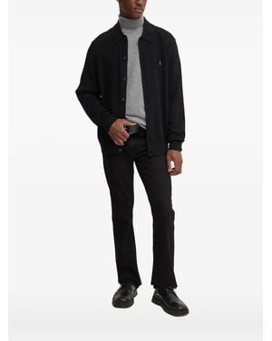 AllSaints Kilburn Embroidered Cardigan - Black
