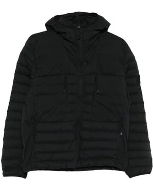 Stone Island 4100020 Hooded Quilted Jacket - Black