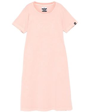 SPORT b. by agnès b. Dyed Short-Sleeves Mini Dress - Pink