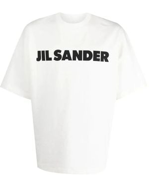 Jil Sander ロゴ Tシャツ - ホワイト
