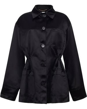 Adam Lippes Barn Jacket - Blue