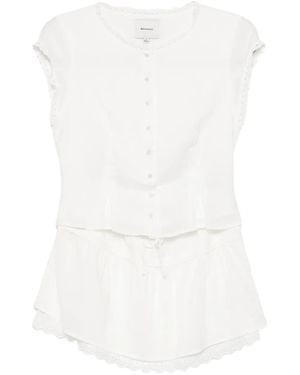 Reformation Valetta Set - White
