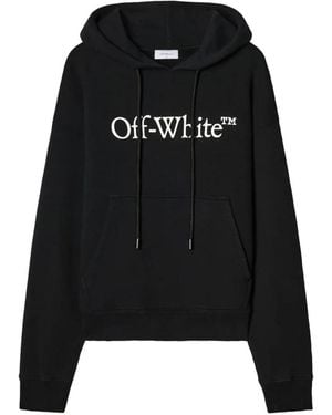 Off-White c/o Virgil Abloh Sudadera Con Capucha Y Logo - Negro