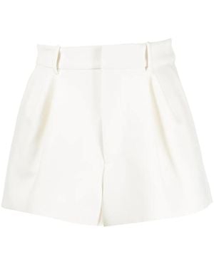 Area Shorts Mit Kristallen - Weiß