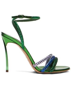 Casadei Blade Andromeda Sandals - Green