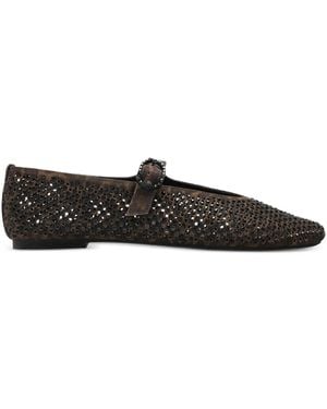 Kurt Geiger Mayfair Ballet Flats - Black