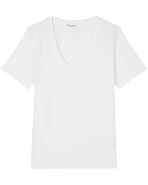 Marc O' Polo V-Neck T-Shirt - White