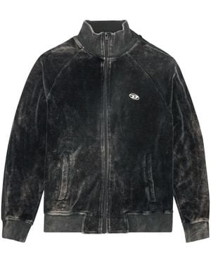 DIESEL S-Raband Logo-Embroidered Jacket - Black