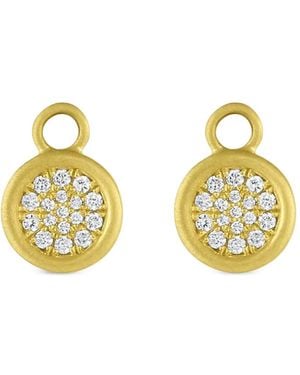 LEIGH MAXWELL Charm Para La Oreja Amani Con Diamantes - Metálico
