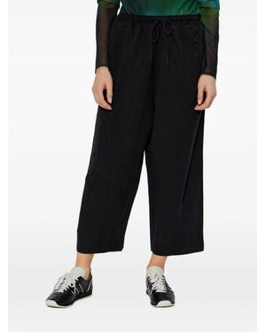 Y-3 Elasticated Cropped Pants - Blue