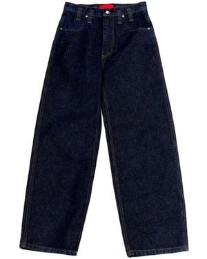 Eckhaus Latta Belt-Loops Jeans - Blue