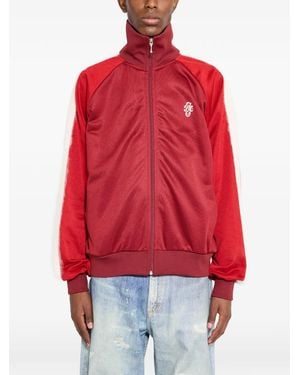 Stockholm Surfboard Club Stripe Logo Jacket - Red