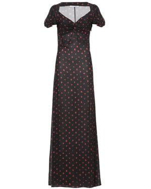 Mar De Margaritas Benedetta Floral-Print Twist-Detail Maxi Dress - White