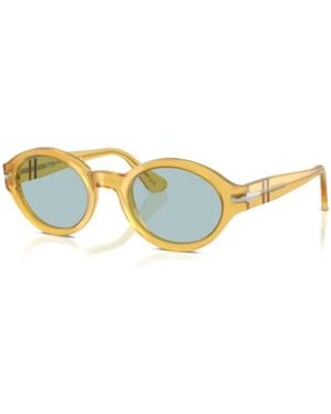 Persol Oval-Frame Sunglasses - Yellow
