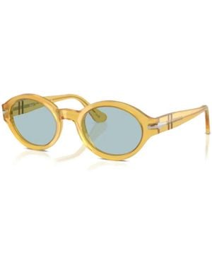 Persol Oval-Frame Sunglasses - Yellow