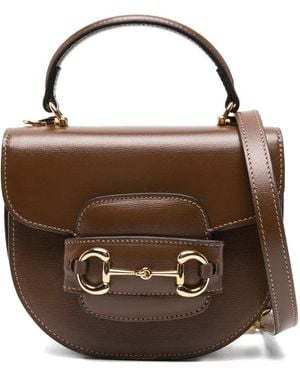 Gucci Horsebit 1955 Tote Bag - Brown