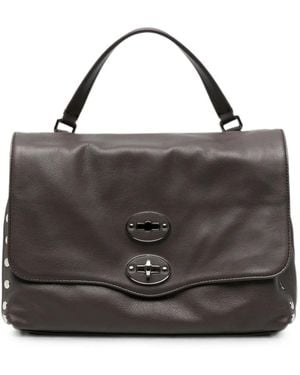 Zanellato Small Postina Saeta Tote Bag - Black