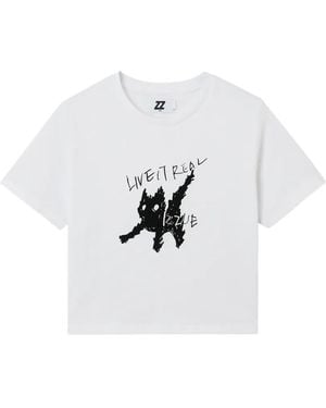 Izzue Graphic T-Shirt - White