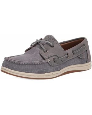 Sperry Top-Sider Koifish Canvas Boat Shoes - Grey