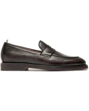 Officine Creative Opera 001 Leather Loafers - Black