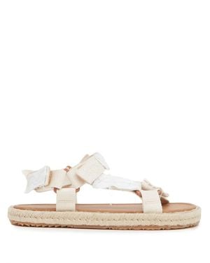 Maison Margiela Patchwork Hiking Sandals - Natural
