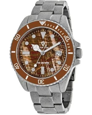 Christian Van Sant Montego 44Mm Watch - グレー