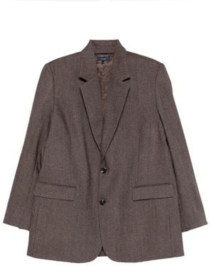 Soeur Dune Button Jacket - Brown