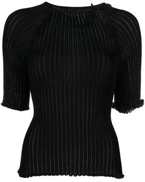 a. roege hove Patricia Tシャツ - ブラック