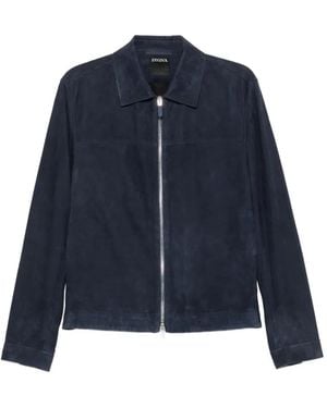 Men's ZEGNA Leather jackets from $4,328 | Lyst