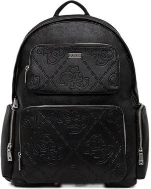 Guess Zip-Fastening Backpack - Black