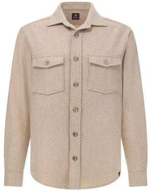 BOGGI Camicia Con Colletto A Punta - Neutro