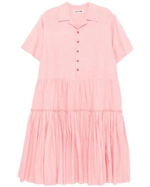 STORY mfg. Apple Dress - Pink