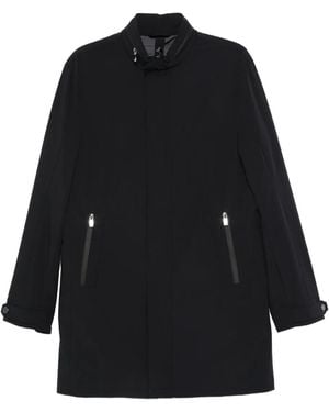 Corneliani Einreihiger Mantel - Schwarz