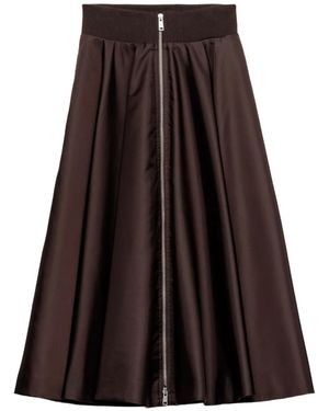 Prada Re-Nylon Circle Skirt - Brown
