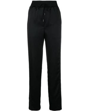 Off-White c/o Virgil Abloh Drawstring High-Waist Pants - Black